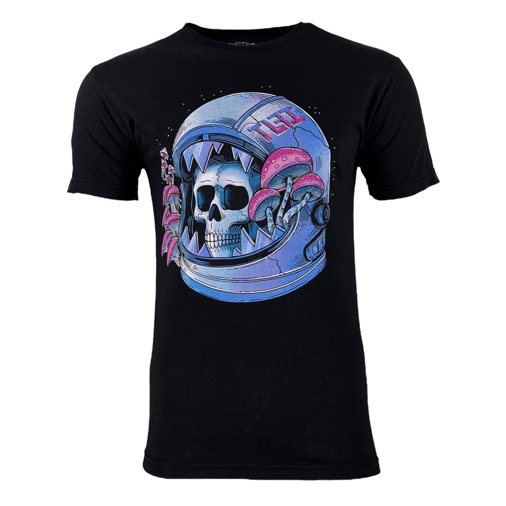 TLFI Men' T-shirt Skull Helmet